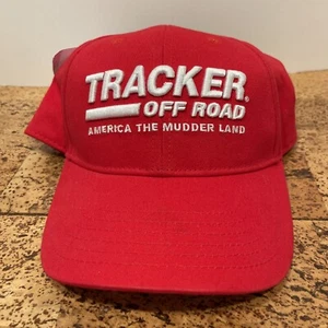 Tracker Off Road "America The Mudder Land" Red  Hat Cap  New - Picture 1 of 7