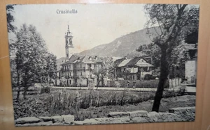 Cartolina Antica Verbania Omegna Crusinallo FP non viaggiata - Imagen 1 de 2