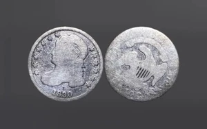 1830 Capped Bust Dime (FM224) - Picture 1 of 3