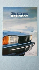 Peugeot 305 GL GR SR car brochure sales catalogue April 1978 MINT P - Picture 1 of 11