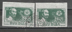 República de Vietnam Scott # 2 usado x 2 - Imagen 1 de 2