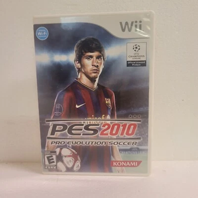 Videogame Pro Evolution Soccer PES 2010 Nintendo Wii - Completo Testado  - Imagem 1 de 4