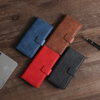 Flip　PU Leather Phone Case For Oneplus 5 5T 6 7 PRO 7T 8 8T Nord N10 N100 9 Pro - Image 1 of 4