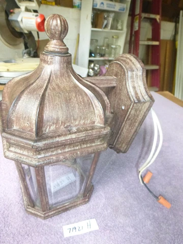 Vintage Antique Minka Porch Light Fixture 71921 H Cover