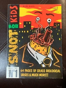 S'Not For Kids raro MATSO 1991 Vortex BODY HORROR underground cómic digest - Imagen 1 de 3