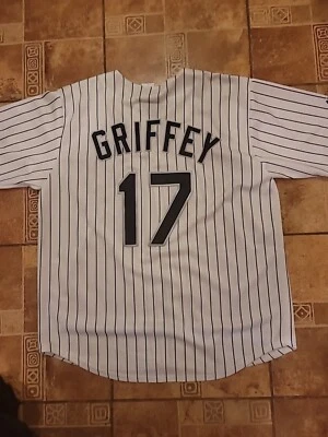 Mlb Adult Xl Magestic Griffey 17 white sox jersey...white - Image 1 of 4