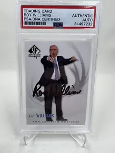 Roy Williams Signed 2010 SP Authentic IP Auto PSA/DNA North Carolina Tar Heels - Picture 1 of 2