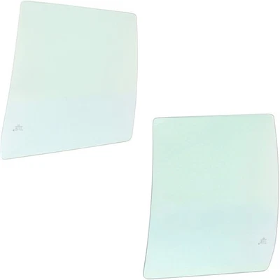 Door Glass Set For 1999-2004 Jeep Grand Cherokee Rear Left & Right 2Pc - Image 1 of 4