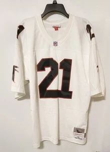 Camiseta Mitchell & Ness NFL Atlanta Falcons Throwback Deion Sanders Blanca 21 (XL) - Imagen 1 de 8