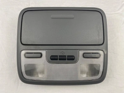03-08 Honda Pilot 99-04 Odyssey Overhead Console GRAY Dome Map Light HOMELINK - Image 1 of 4