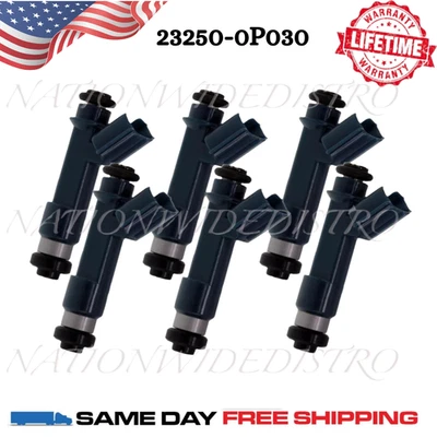 6x Inyectores de combustible Denso OEM para Toyota 4Runner 2003-2009 4,0 L V6 23250-0P030 Foto 1 de 4