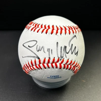 Gary Matthews autografado pessoalmente beisebol Giants Phillies Cubs VER ESCRIVANINHA - Imagem 1 de 4
