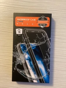 WATERPROOF CASE FOR APPLE IPHONE 15 SNOW, DIRT, SHOCK, WATER PROOF NIB - Photo 1 sur 7