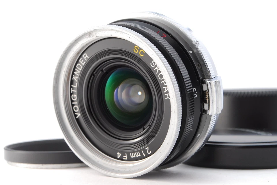[Casi Como Nuevo] Voigtlander COLOR SKOPAR 21mm F/4 Para Lente Nikon S De JAPÓN - Imagen 1 de 4