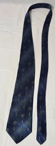Herren Krawatte blau mit Palmen von Tropical Tango - Bild 1 von 3