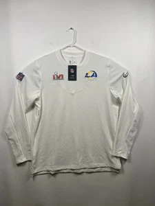 Nike Rams Super Bowl LVI Camisa Onfield Manga Larga Para Hombre Talla L Nueva - Imagen 1 de 13