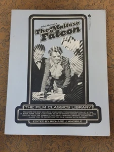 The MALTESE FALCON - Bogart (1974) - R. Anobile/1st Edition Large PB RARE-NICE ≏ - Foto 1 di 10