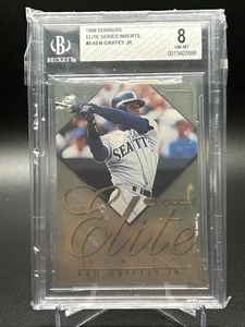 1994 Leaf Gold Leaf Stars 9930/10000 Ken Griffey Jr #4 BGS 8 - Picture 1 of 1