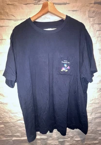 EUC Men's UNIQLO Disney Chapter I Donald Sets Out Pocket T-Shirt Navy XXL - Picture 1 of 4