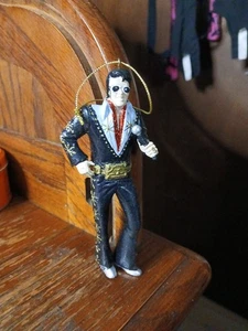 Mono negro adorno de Navidad Elvis - Imagen 1 de 2