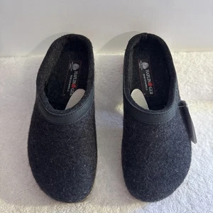 Slippers Grizzly Torben, Denim,Slip-resistant rubber sole EU 36 WOMEN 5 (black) - Picture 1 of 5