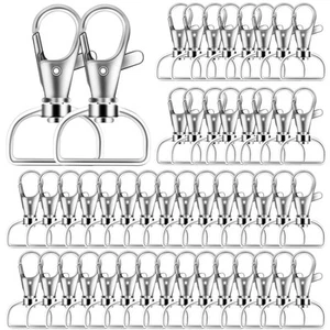 40PCS Swivel Snap Hooks, Premium Lanyard Snap Hook for Lanyard and Sewing Pro... - Picture 1 of 7
