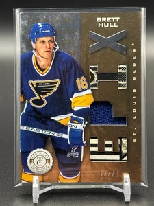 2013-14 Panini Totally Certified #E-BH Brett Hull /25 MEM Dallas Stars HOF - Picture 1 of 2