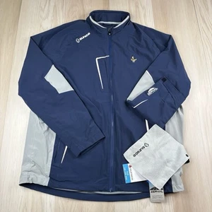 Sunice Chad Zephal FlexTech Jacket Mens XL Waterproof Ultra-Stretch Blue Zip NEW - Picture 1 of 13