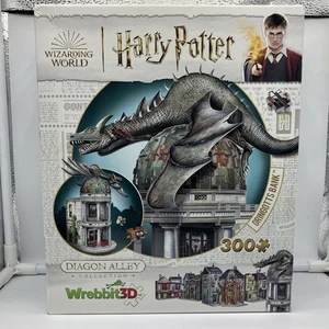 Wrebbit Harry Potter Diagon Alley Collection - Gringotts Bank 3D Puzzle: 300 Pcs - Picture 1 of 2