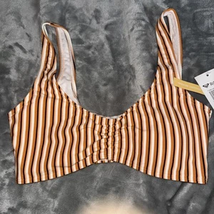 Roxy XS Beach Classics Bikini Top NWT - Picture 1 of 5