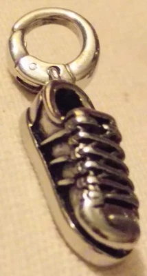 Fossil Charm Edelstahl Sneaker Turnschuh Herzen - Bild 1 von 4