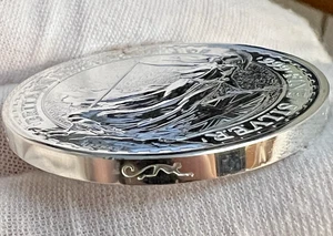 1 oz Silver Bullion : 2016 Monkey Edge Privy Silver Britannia £2 Coin .999Ag - Picture 1 of 3