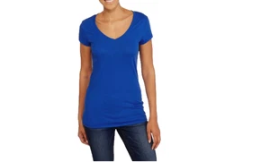 No Boundaries Juniors Essential V-neck Tee Size M - Picture 1 of 1