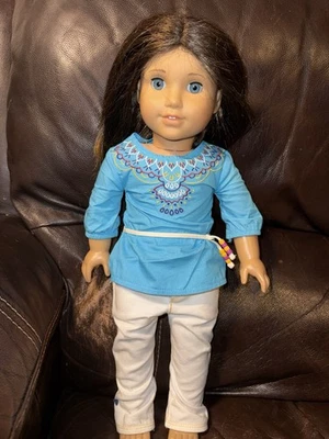 "Muñeca American Girl Chrissa Maxwell del año GOTY 18"" reparada" Foto 1 de 4