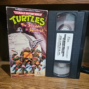 Teenage Mutant Ninja Turtles - The Shredder Is Splintered (VHS, 1987) TMNT VTG - Picture 1 of 1