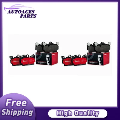 Комплект керамических тормозных колодок Brembo передние задние 2X для Audi A6 2016-2018 годов выпуска - Изображение 1 из 2