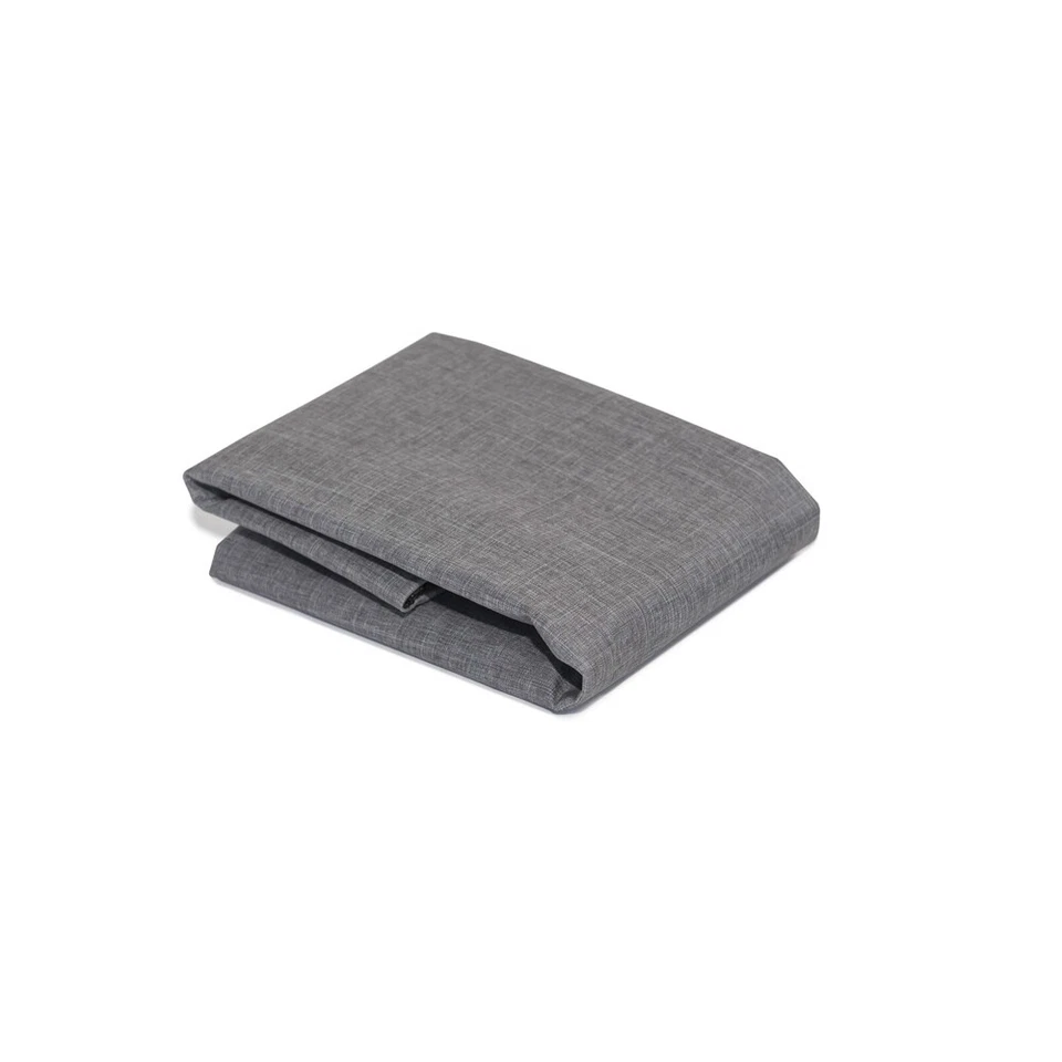 Superior Pet Essentials Twilled Canvas Raised Dog Bed Cover - Jumbo Mid Grey Fre