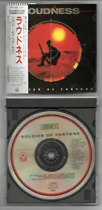 LOUDNESS: SOLDIER OF FORTUNE CD EARLY JAPAN PRESS MIKE VESCARA HEAVY METAL - Picture 1 of 5