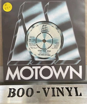 The Stone City Band Strut Your Stuff / F.I.M.A. (Funk In Mama Afrika) 1980 7” EX - Bild 1 von 3