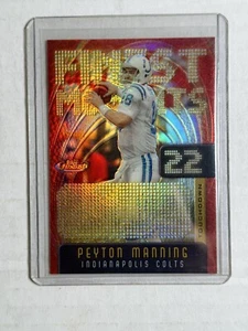 2005 Topps Finest Peyton Manning Finest Moments Refractor #300/599 Colts SP - Picture 1 of 2
