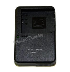 New NP-95 Travel Battery Charger For Fujifilm FinePix F30 F31 W1 3D X100 X-S1 W1 - Picture 1 of 6