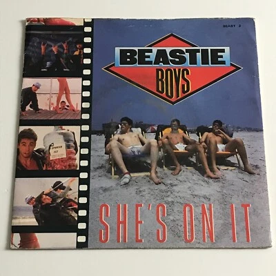 Beastie Boys - She's On It 7" Vinyl Record - BEAST 2 EX - Image 1 of 4