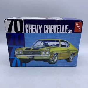 AMT 1970 Chevy Chevelle SS 2T 1:25 Scale Model Kit #AMT1143M/12 NEW OPEN BOX - Picture 1 of 13