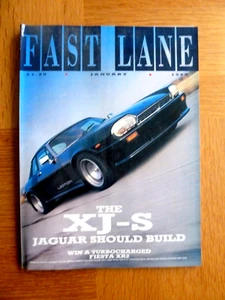 Fast Lane Magazine January 1988 XJ-S, AX GT, Lancia Delta Toyota Celica GT XR2 - Picture 1 of 1