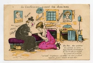 Anticlérical .  Curé LA CONFESSION...... Affaire HUMBERT CRAWFORD - Picture 1 of 2