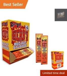 Herb's Red Hot Sausage 50ct 2 for $1 - Picture 1 of 3