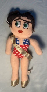 1989 USA Betty Boop Plush Bendable Figure Ace Collection Rare Miss America 10” - Picture 1 of 6