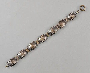 A-9425035-D Silver Plated Bracelet WMF IKORA Art Deco Around 1930 Antique - Picture 1 of 2