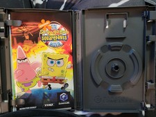 The Spongebob Squarepants Movie Gamecube Case and Manual Only, No Disk