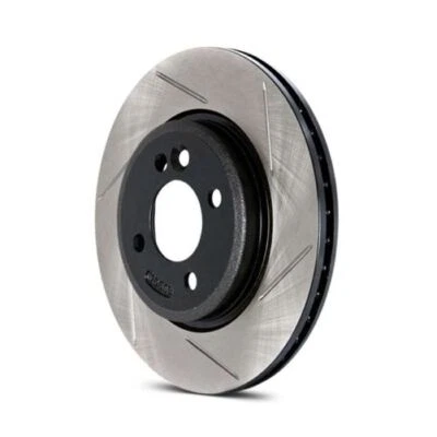 Stoptech 126.34150SL Sport Slotted Disc Brake Rotors For 2016 BMW 328i - Image 1 of 3